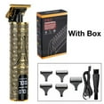 thumbnail image 1 of Nouvelle Tondeuse Professionnelle Rechargeable à 3 Vitesses Rasoir pour Hommes Tondeuse à Barbe bronze, 1 of 8
