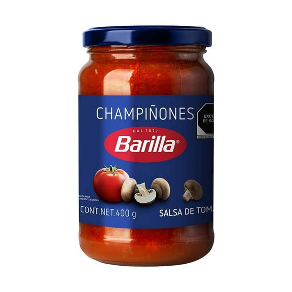 Salsa de tomate Barilla con champiñones 400 g