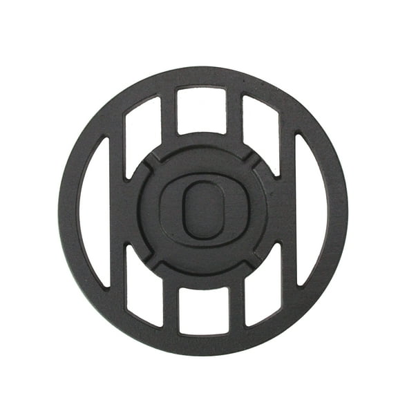 NCAA Oregon Ducks Sports Round Cast Iron Branding Grill Iron Accessory