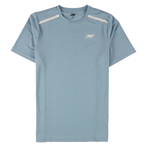 Skechers Mens Foundation Basic T-Shirt blue 2XL