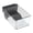 Black, variant on mdesiwst Turtle Tank with Basking Platform Small Plastic Clear Aquarium Tank Desktop Micro Terrarium Habitat for Turtles Crayfish Crab Lizardt
