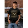 thumbnail image 4 of Country Western Born N Raised Skull Plus Size Crewneck Graphic Tee Shirt Brisco Brands 4X, 4 of 5