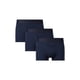 thumbnail image 1 of Paquete de 3 Boxers Cortos Para Hombre Ajustado De Algodón Pima y Tela Spandex Unbranded Co  Short Trunk 3 Pack Navy Blue 2XL (41 44), 1 of 6