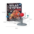 thumbnail image 3 of Sistema solar para niños, kit de modelo de sistema solar de astronomía, juguetes de vástago de proyector de planetario con 8 planetas juguetes espaciales BANYUO Hogar, 3 of 5