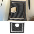 thumbnail image 1 of Real Bright Soft Car Interior Carbon Fiber Sticker Decoration2Pcs Carbon Fiber Interior Floor Console Storage Cover For Toyota CamryAuto Car Protection Interior Accessories, 1 of 8