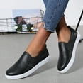 thumbnail image 4 of Vedolay Platform Casual Shoes Women Women's Loafers Soft Sole Slip On Dress Shoes for Women,Black 7, 4 of 4
