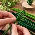 thumbnail image 4 of Chenille Stems, Green Assorted Pipe Cleaners, 500 Pack Fuzzy Craft Stems for DIY Art Crafts, Great for Halloween Christmas Fall Indoor Decoration, Handmade Toys for Kids Aged 5 to 7, 4 of 7