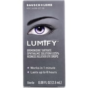 Lumify Redness Reliever Eye Drops 0.25 oz (Pack of 3)