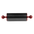 thumbnail image 2 of facefd Underwater Diving Carbon Fiber Float Arm Ball Buoyancy Extend Bracket Red, 2 of 9