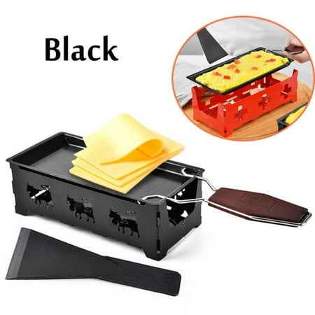 

Grill Cheese Raclette Set Non Stick Griller Mini Barbecue Cheese Board Grilled Cheese Oven Iron Swiss Cheese Melter Pan Tray