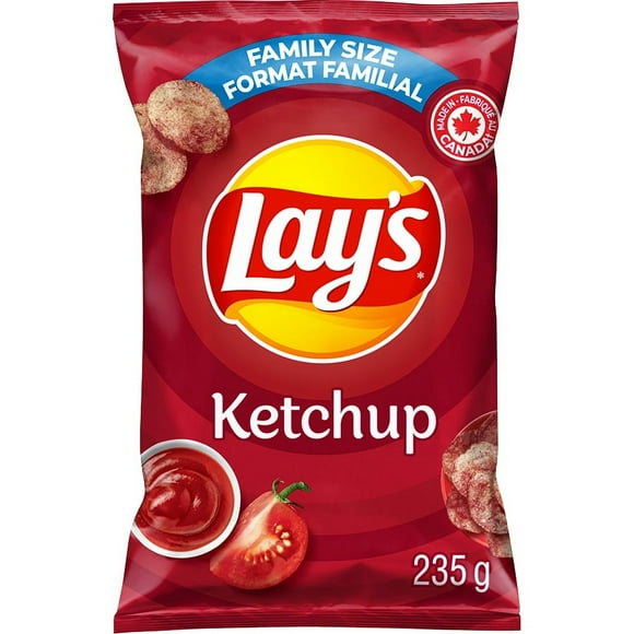 Lay’s Ketchup flavoured potato chips, 235g