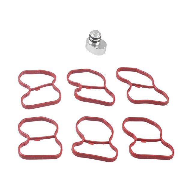 Tapón y juntas de aletas giratorias, 714123100 11618575534 11617807480 11618511363 piezas del motor para N57 N57S F10 F11 E92 Yotijar Aletas de remolino