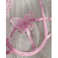 thumbnail image 3 of Pink Butterfly Embroidered Lingerie Set, 3 of 6