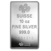 Pamp Suisse Lady Fortuna 10 oz Silver Bar - Hard Case + Coa