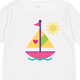 thumbnail image 4 of Inktastic Sailboat Girls Sailing Girls Long Sleeve Toddler T-Shirt, 4 of 5