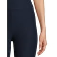 thumbnail image 4 of Time & Tru Women's High Rise Knit Capri Leggings, 4 of 5