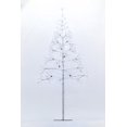 thumbnail image 2 of 4.5 Ft Silver Cluster Tree With 380 Cool White Sparkling LEDs In/Outdoor Christmas Tree Holiday Decoration, 2 of 4