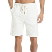 HAOMEILI Mens Shorts Casual Classic Fit Summer Shorts with Pockets