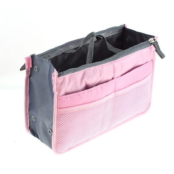 Travel Mesh Cosmetic Bag Case Multifunction Buggy Pouch Pink - Walmart.com