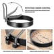 thumbnail image 3 of 4 Pcs Stainless Steel Frying Pan Fried Egg Pancake Cooking Ring Mould Shaper Mold G, 3 of 4