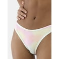 thumbnail image 3 of No Boundaries Cotton Thong Panty, Women's and Women's Plus, 3 of 5