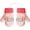 Animal-pink, variant on 1 Pair Toddler Kids Short Knitted Gloves Winter Thick Fleece Lining Mittens for 1-3 Yrs