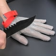 thumbnail image 2 of Mistaha High-quality 304L Stainless Steel Mesh Cut Resistant Chain Mail Protective Glove for Kitchen Butcher Working Safety, 2 of 8
