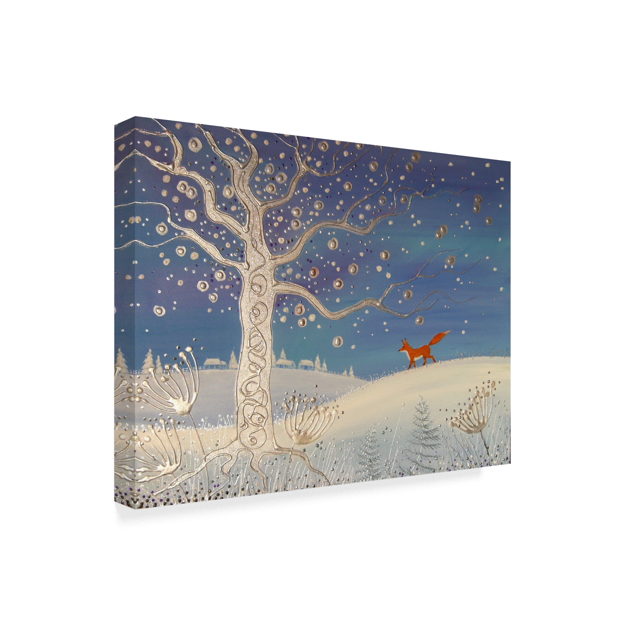 Trademark Fine Art 'Heart Of Winter' Canvas Art by Angie Livingstone