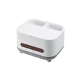 thumbnail image 1 of Creative Desktop Tissue Box with Remote Control Storage - Multi-Compartment Organizer for Living Room & Coffee Table, 1 of 1