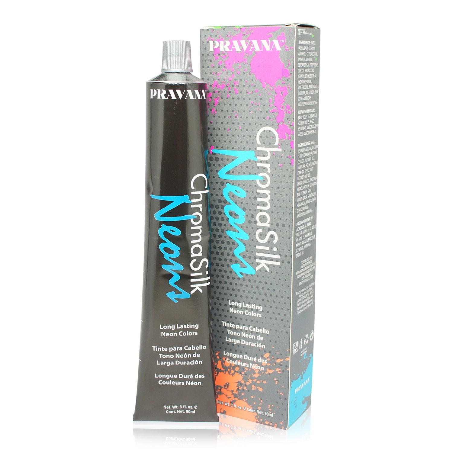 PRAVANA ChromaSilk, Hair Color Vivids (Neon Pink) 3 Fl 0z