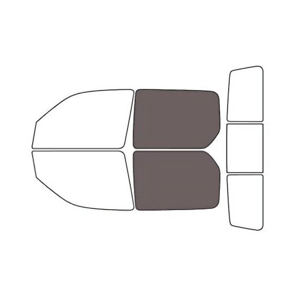 Avery Dennison NR Nano Ceramic IR Window Tint Kit Compatible with Honda Ridgeline 2006-2014 - Back