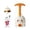 C, variant on Cute Animal Aerodynamic Inflation Powered Car Toy Set, Interactive Balloon-Launcher-Game, Perfect Easter Gifts and Birthday Party Favors , A