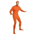 thumbnail image 2 of Wyobmus Men's And Women's Face Open Zentai Bodysuit Stretch Polyester Spandex Full Body Suit D-Orange, 2 of 9