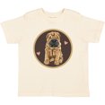 thumbnail image 3 of Inktastic Chinese Shar-Pei Dog Art Girls Toddler T-Shirt, 3 of 5