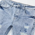 thumbnail image 4 of Athletic Shorts for Men Summer Casual Shorts with Relaxed Fit Stretch Denim Style Shorts, 4 of 9
