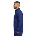 thumbnail image 4 of M&M SCRUBS Men’s Cool Stretch Zip Up Scrub Jacket – Lightweight Warm-Up Medical Jacket with 3 Pockets (True Navy Blue, Small), 4 of 7