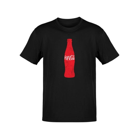 Officially Licensed Coca-Cola Retro Pop Art 80s Style Soda Graphic Men's T-shirt