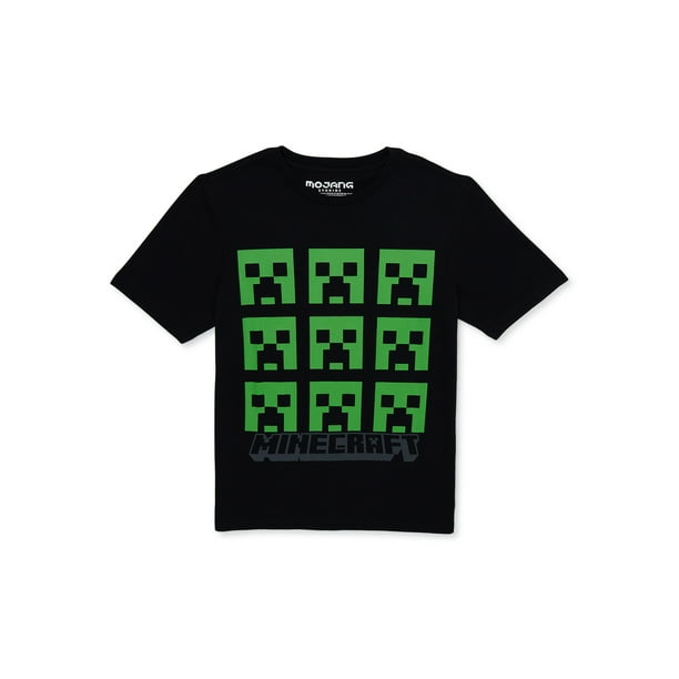 Minecraft Boys Graphic T-Shirt, Sizes 4-18 - Walmart.com