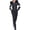 Black, variant on XIMIN Girls Snowsuit One Piece Ski Suit Onesie Outdoor Sports Waterproof Snow Suit Ski Jacket Faux Fur Collar Coat Jumpsuit Overalls for Winter Snowboard