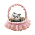 thumbnail image 2 of XWSHYW Juguetes para Niños Pequeños Simulación de Gatos Cesta de Flores Gatos Personalizados Juguetes para Niños Decoraciones Acogedoras para El Hogar Adornos El Botón Abierto Llamará a Los Gatos Jug, 2 of 6