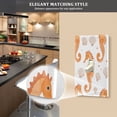 thumbnail image 5 of Yayeee Blank Wall Plate Cover 1-Gang 4.5"x2.7" Home Unused Decorative Outlet, Orange Seahorse, 5 of 7