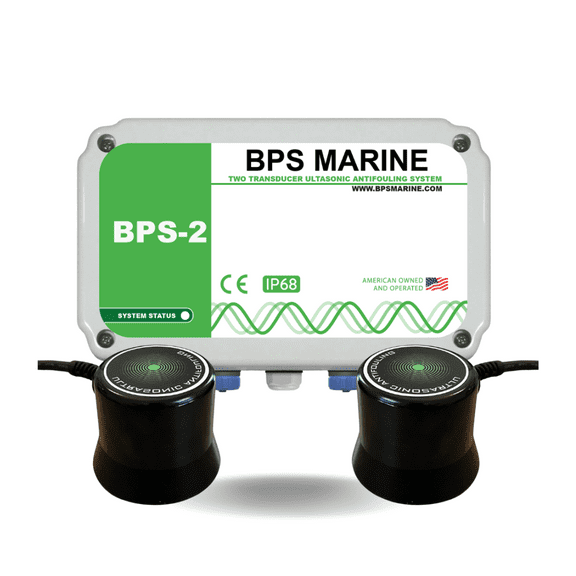 BPS-2 Ultrasonic Antifouling System, Covers Boats up to 32'