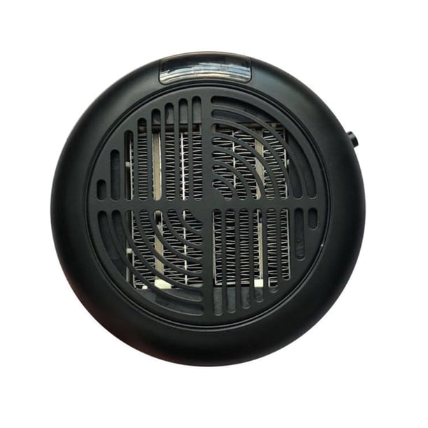 Matsuzay Calentador eléctrico con Control remoto para montaje en pared, potente calentador de escritorio para invierno, herramienta de Electrodomésticos Negro Enchufe de la UE