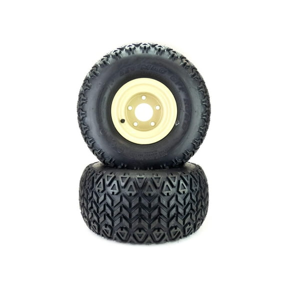 (2) Wheel and Tire Assemblies 20x10.00-8 Compatible With Grasshopper 618 Series 483921
