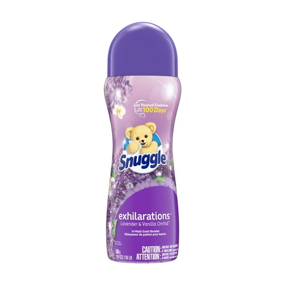 Snuggle Exhilarations In-Wash Scent Booster – Lavender & Vanilla Orchid (1.18 lb)  1 pack bottle