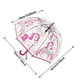 thumbnail image 3 of LLDYYDS Paraguas para niños y niñas, paraguas de burbujas transparentes para niños pequeños, paraguas pequeños y duraderos para niños, para lluvia y exteriores, 3 of 8