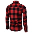 thumbnail image 2 of Txlixc Camisa de manga larga ajustada para hombres Txlixc moda, 2 of 4