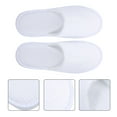 thumbnail image 5 of YIHONGMU 5 Pairs of Lightweight Travel Slippers Bedroom Cotton Slippers Hotel Supplies(Random Style), 5 of 7