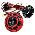 thumbnail image 2 of Golf Cart 5" Hella Disc Horn Kit Wiring Harness Floor Switch Fuse 12V Compatible with Club Car EZGO Yamaha Icon, 2 of 6