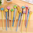 thumbnail image 2 of 20 pcs Cartoon Pencils with Erasers, HB Pencils Set with Cute Animal Eraser, Pencils with Eraser Toppers, 2 of 4